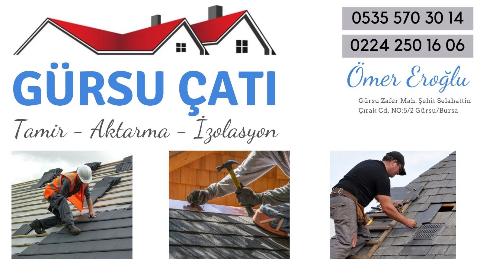 Gürsu Çatı Tamiri