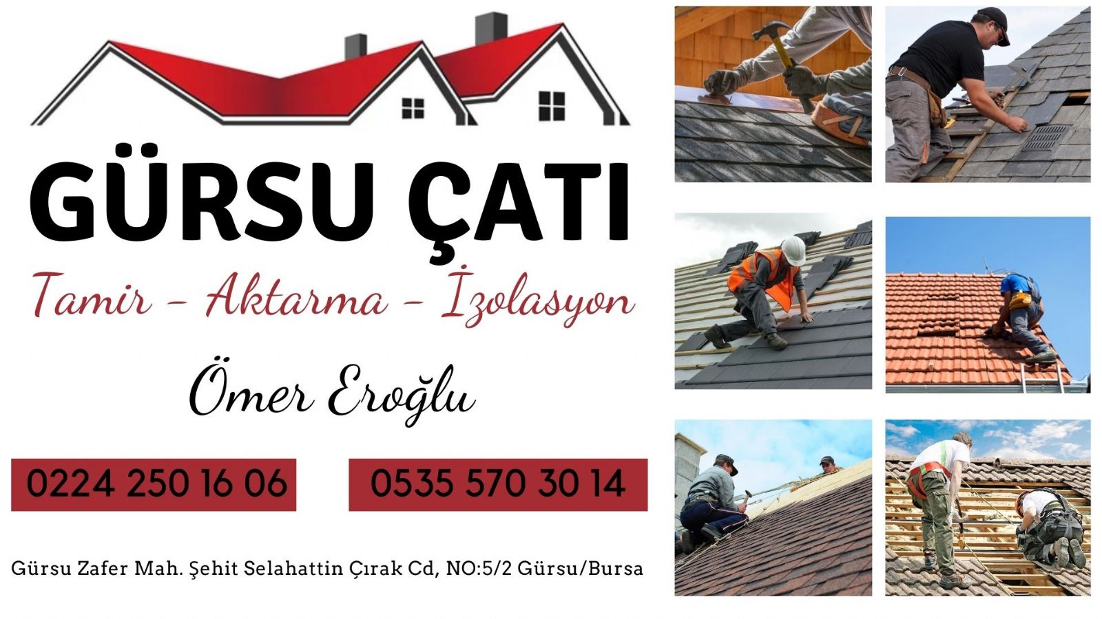 Gürsu Çatı Firmaları